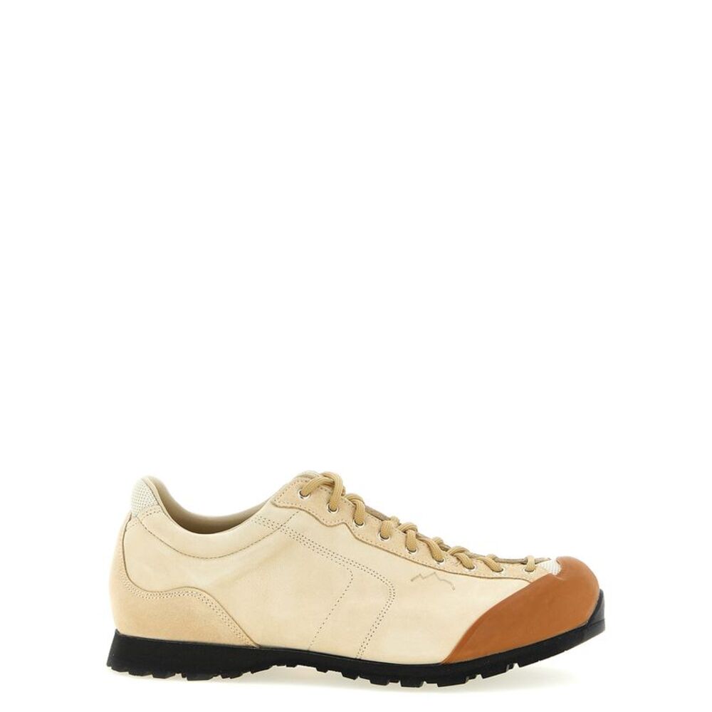 Diemme Beige Leather Athletic Men's Sneakers